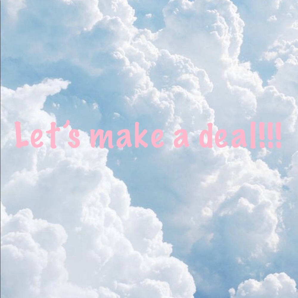 Comment to make a deal!